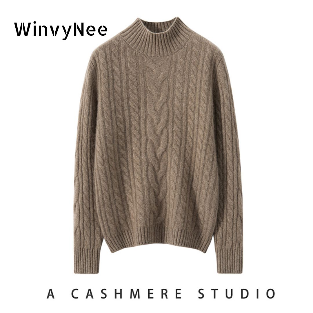 Cashmere Sweater Formal - WinvyNee Abbigliamento Donna Maglione in Cashmere