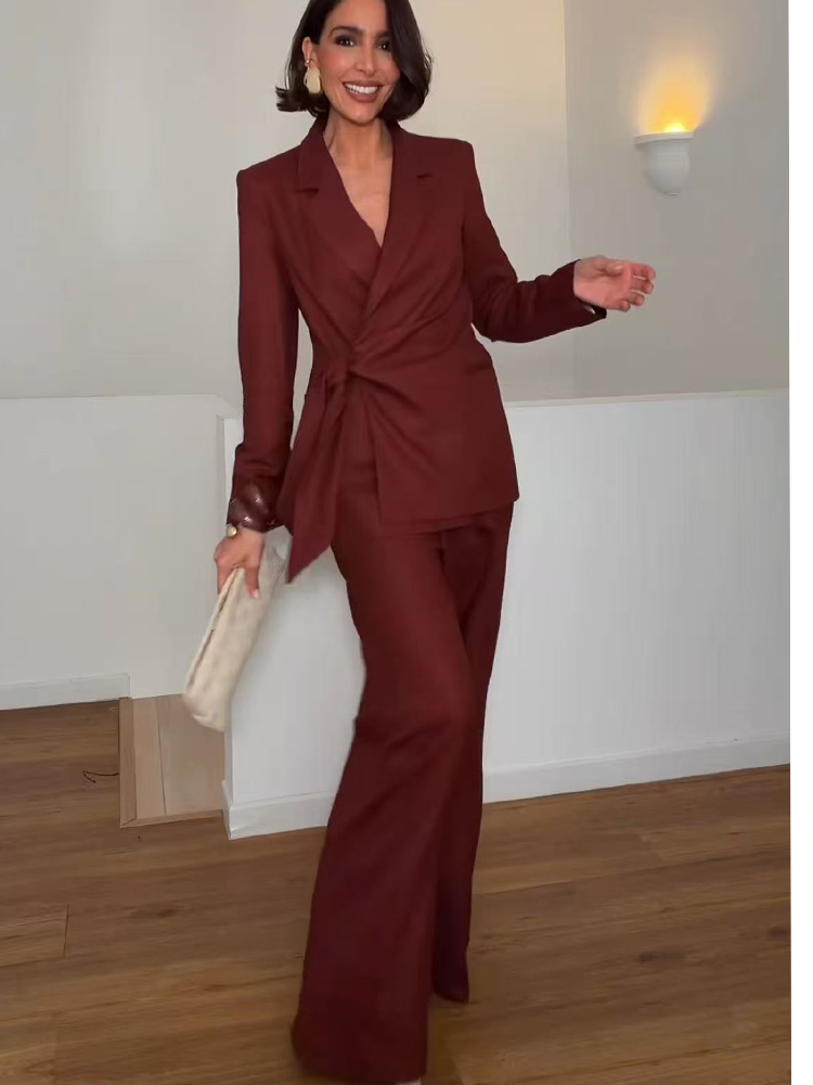 Women Formal Wear Trousers - Completo elegante da ufficio per donna,