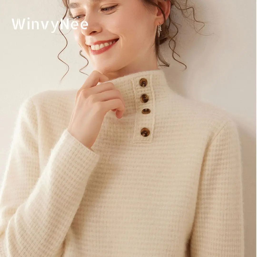 Cashmere Sweater Formal - Maglione da Donna WinvyNee in Cashmere