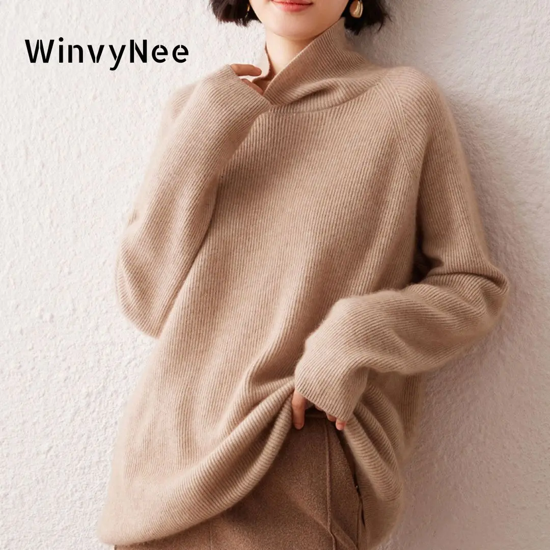 Cashmere Sweater Formal - Maglioni in Cashmere WinvyNee da Donna,
