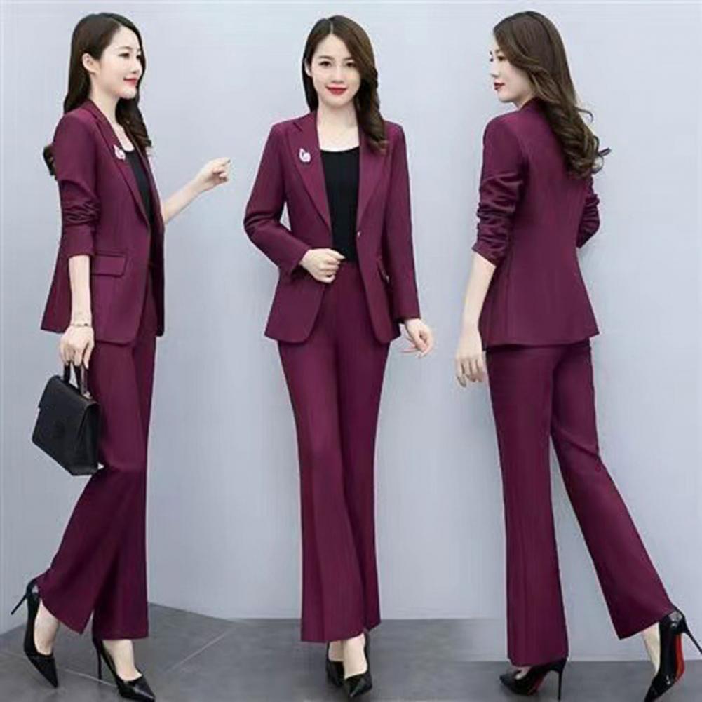 Women Formal Wear Trousers - Set 2 Pezzi Completo Formale da