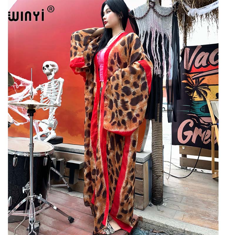 2023 WINYI leopard print semi- - Young Women'S Formal Wear recensione e prezzo
