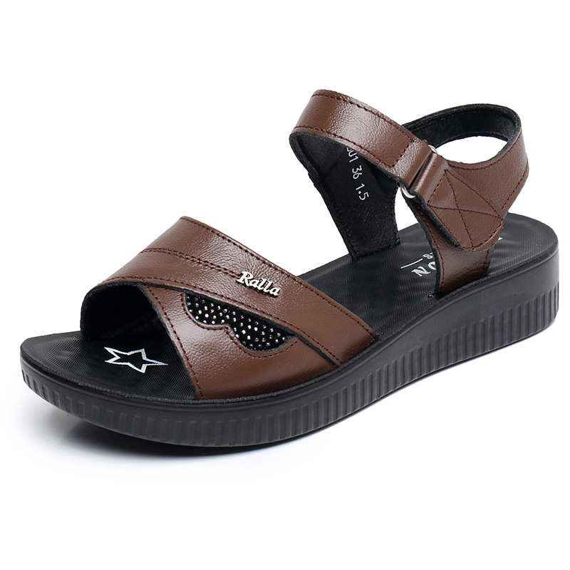 Sandali Neri in Pelle con Cint - Formal Women Daily Wear Sandals recensione e prezzo
