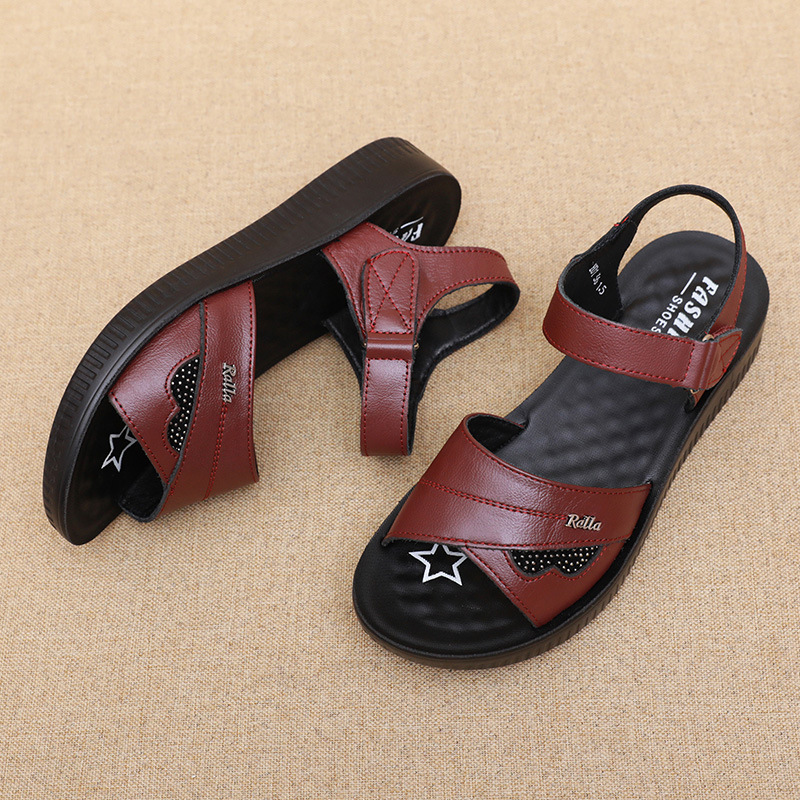 Sandali Neri in Pelle con Cint - Formal Women Daily Wear Sandals recensione e prezzo