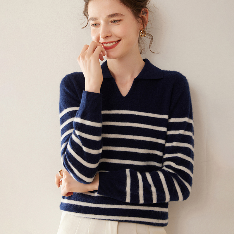 WinvyNee Maglione a righe in l - Cashmere Sweater Formal recensione e prezzo