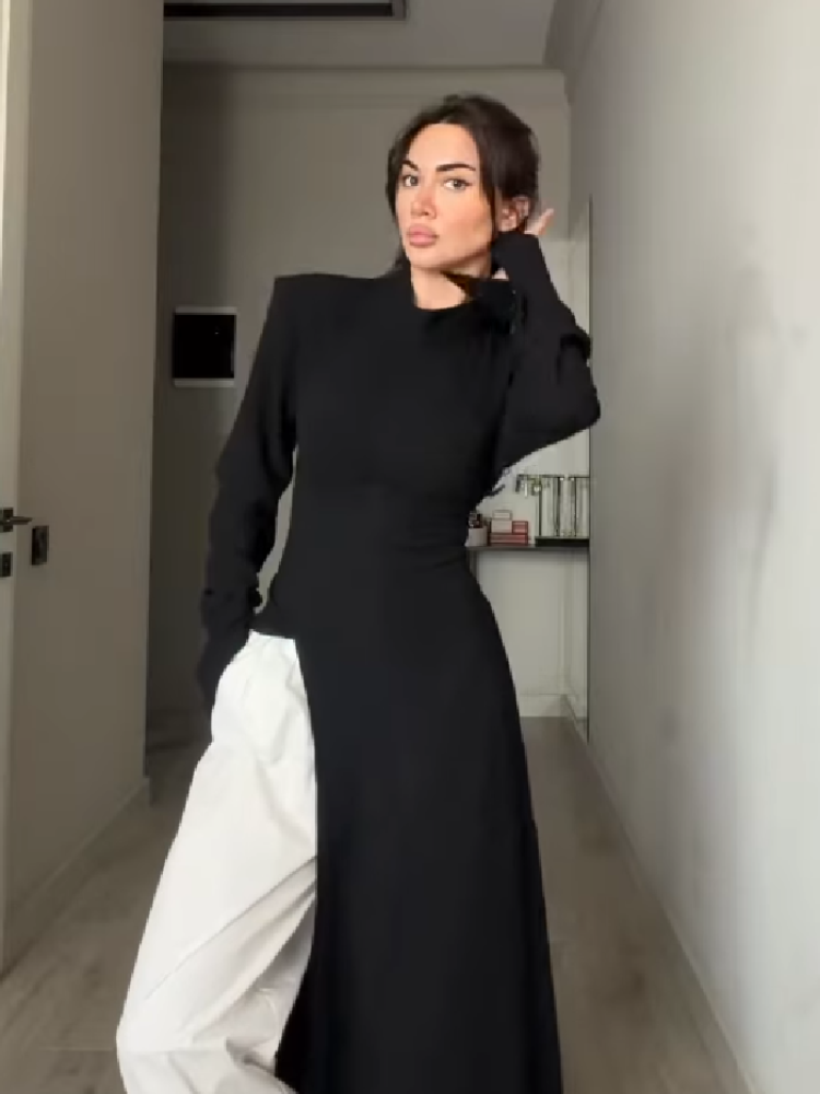 Abito lungo elegante da donna  - Women'S Formal Evening Wear Tops recensione e prezzo