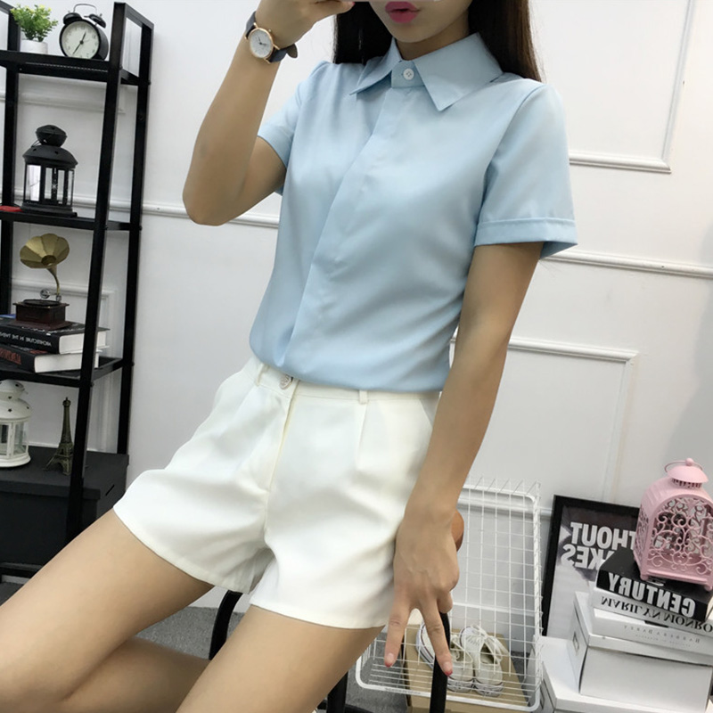 Camicia Bianca Larga a Maniche - Women Formal Wear Korean recensione e prezzo