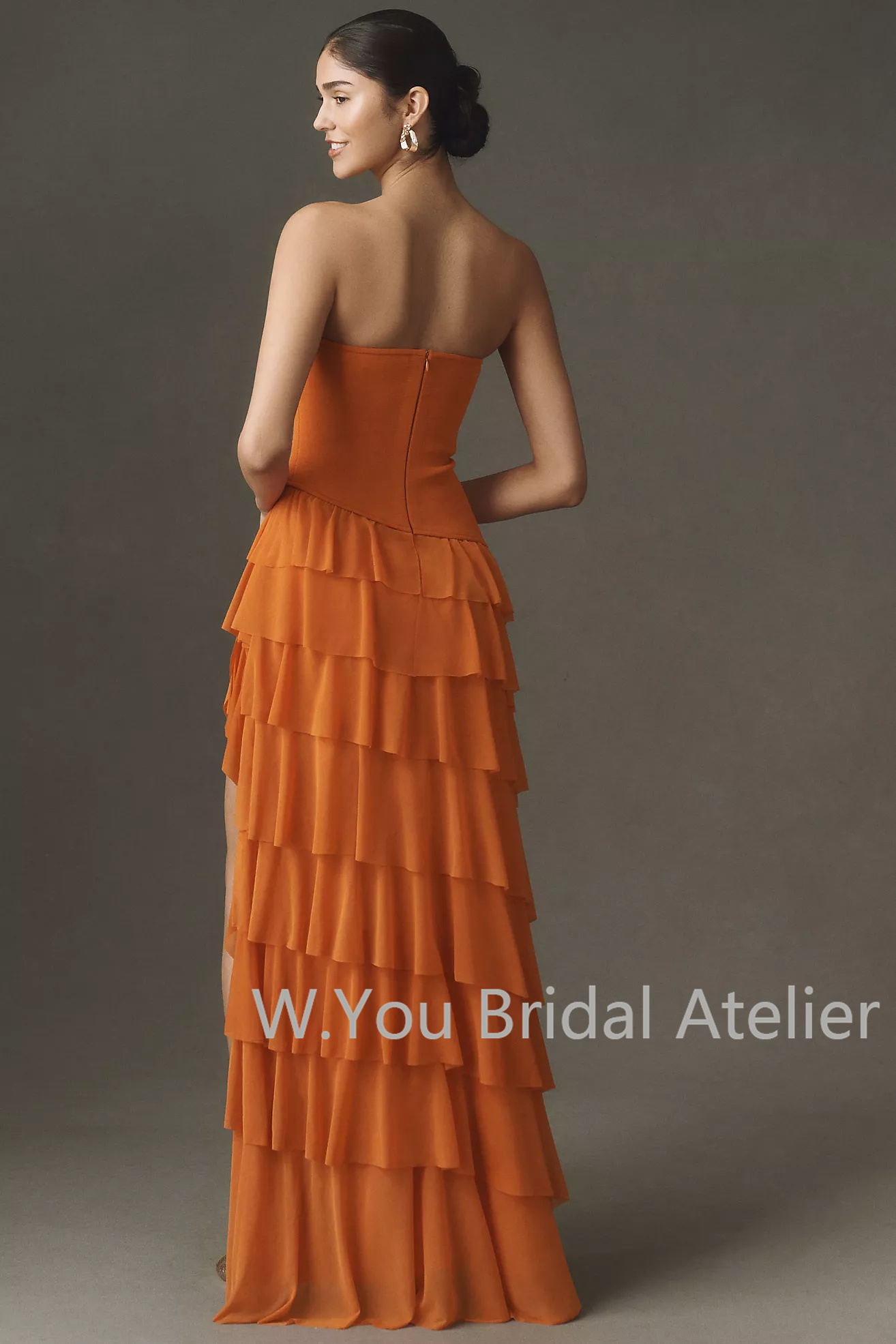 Abiti da Sera con Balze a Stra - Women'S Formal Evening Wear Tops recensione e prezzo
