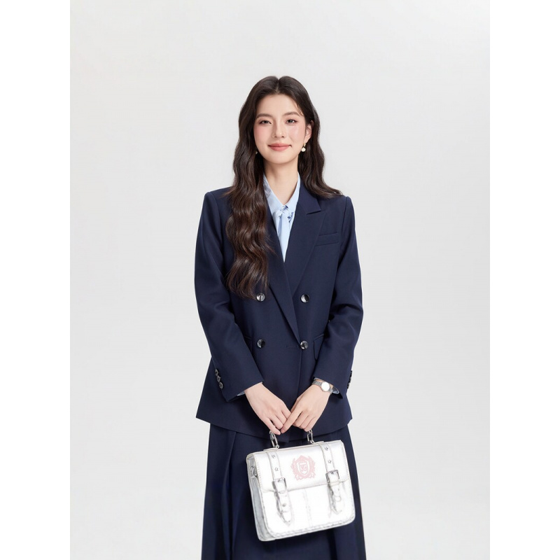 Completo da donna blu navy dop - Women Formal Wear Korean recensione e prezzo