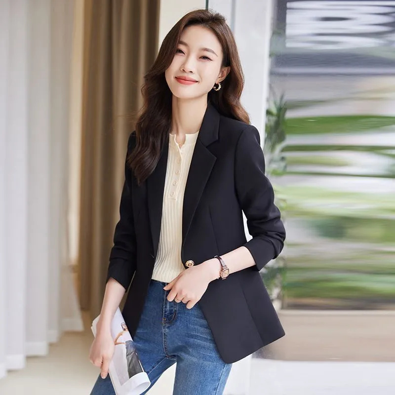 Giacca da abito nera coreana p - Women Formal Wear Korean recensione e prezzo