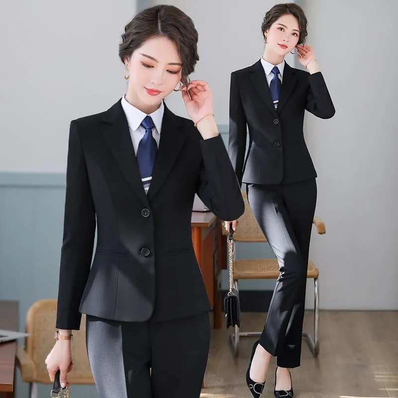 Giacca da abito nera coreana p - Women Formal Wear Korean recensione e prezzo