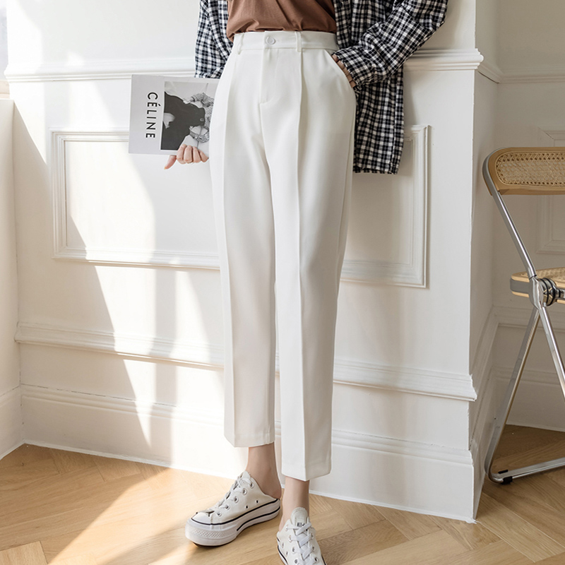 Pantaloni da ufficio Chic da d - Women Formal Wear Korean recensione e prezzo